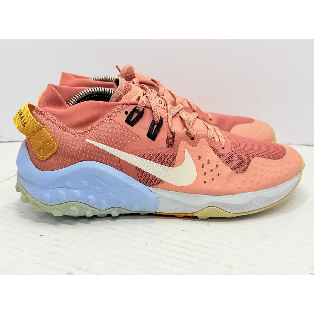 Nike Wildhorse 6 Women's 10 Pink Quartz React Trail Running Shoes BV7099-600